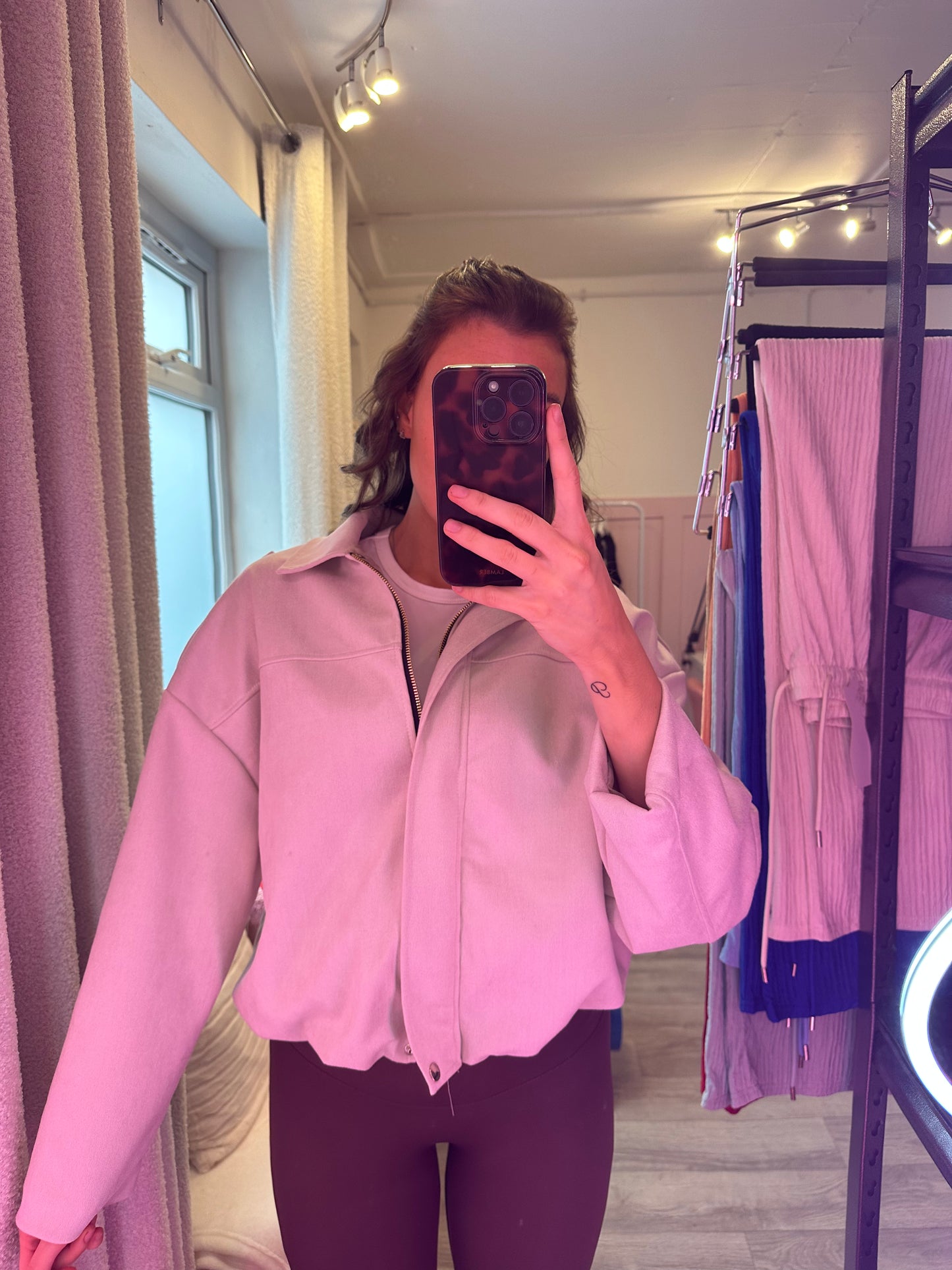 SUEDE BOMBER JACKET