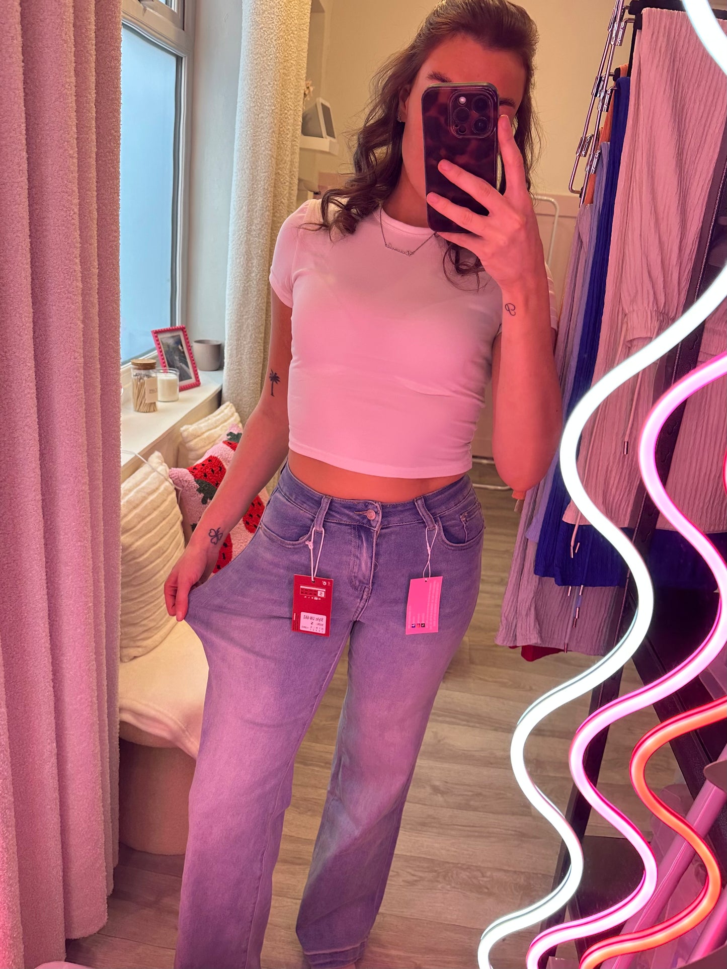 SUPER STRECH STRAIGHT LEG JEANS