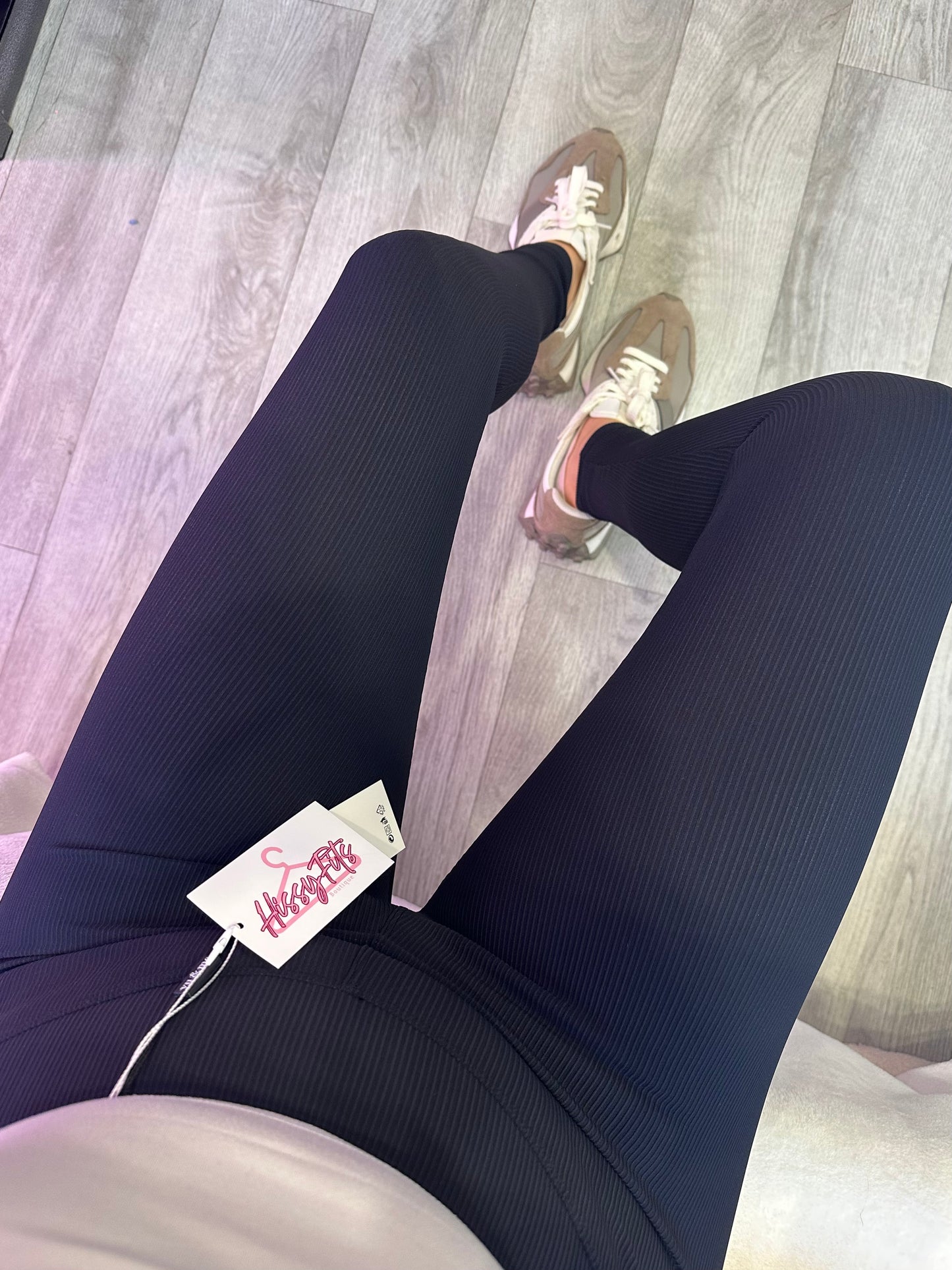 RIBBED LEGGINGS