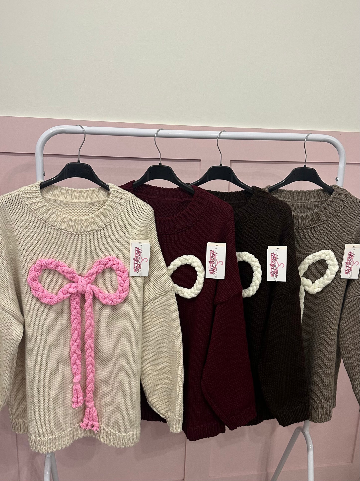 3D ROPE BOW JUMPER