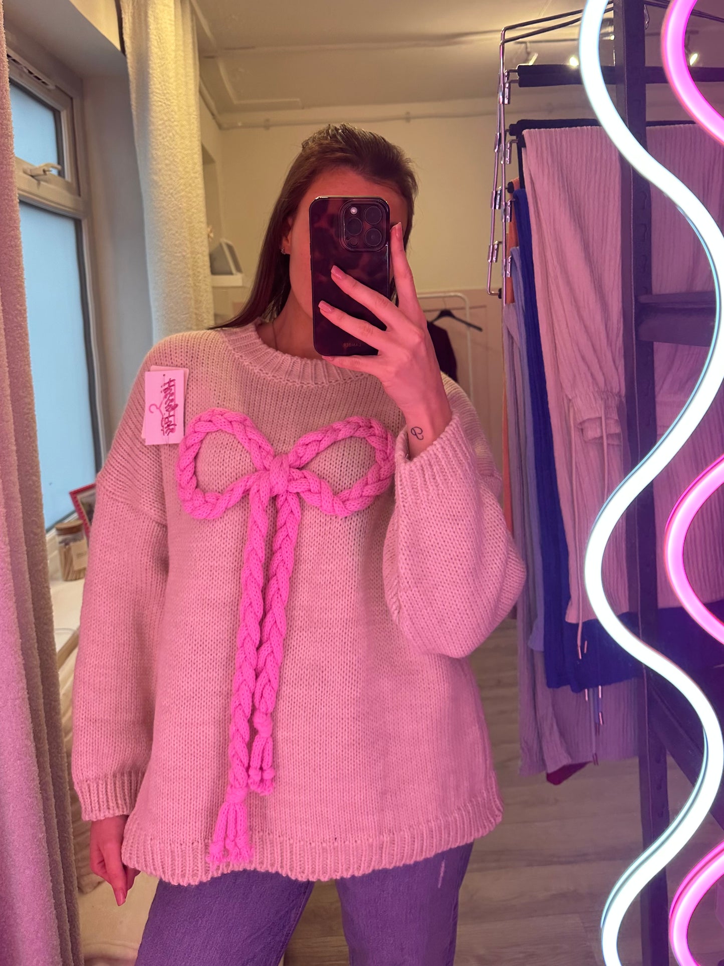 3D ROPE BOW JUMPER
