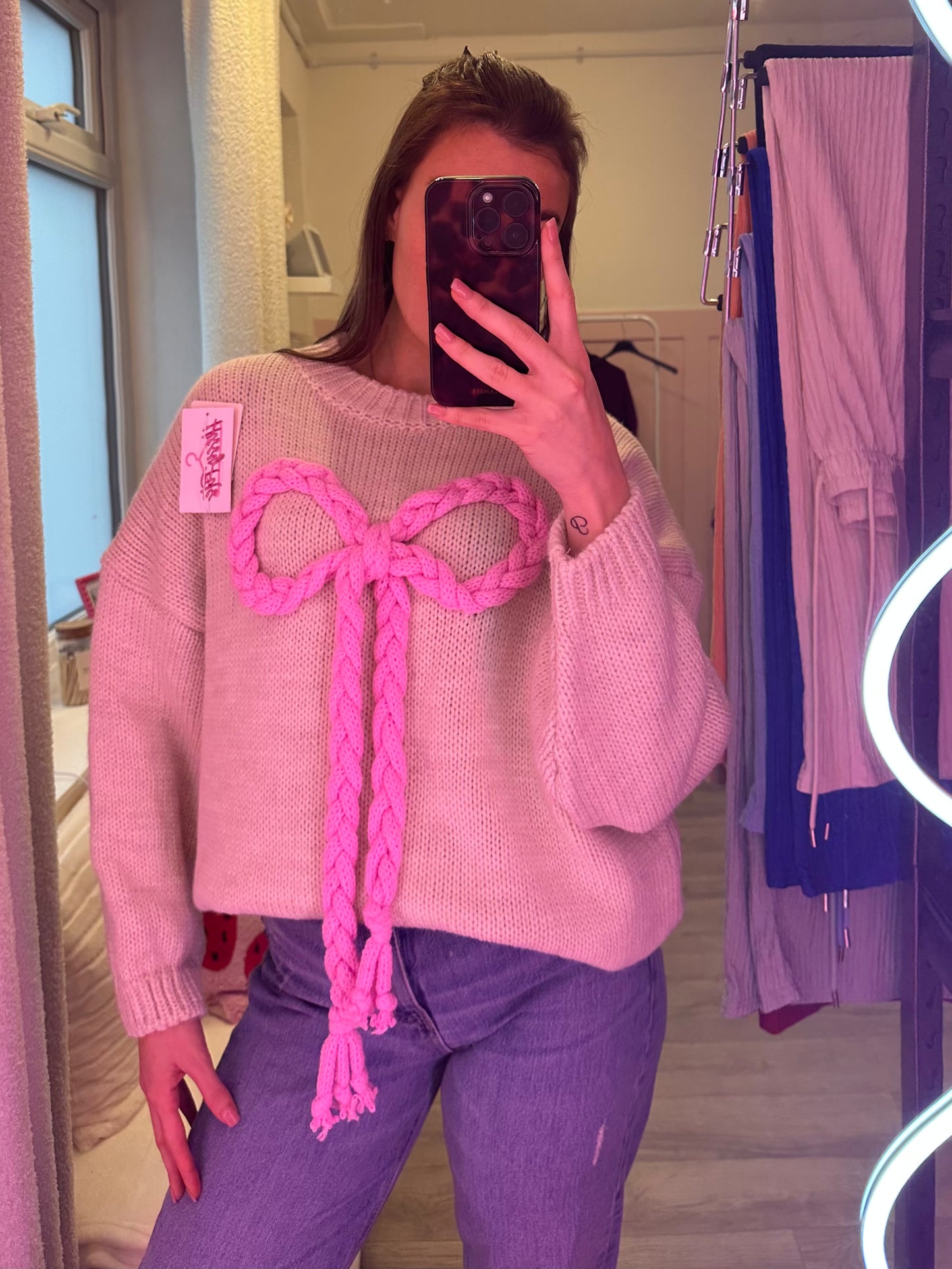 3D ROPE BOW JUMPER